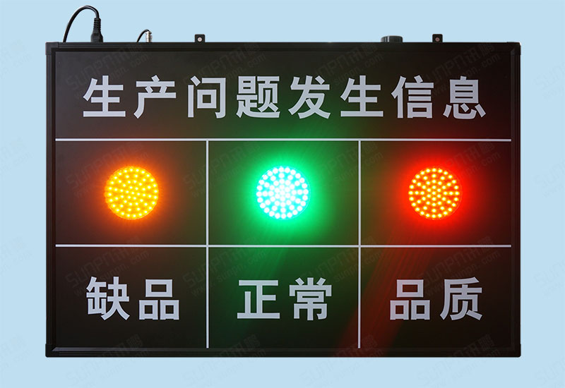 生產問題發(fā)生信息安燈報警電子看板