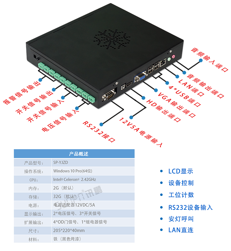 設備OEE看板系統硬件 設備OEE看板系統硬件