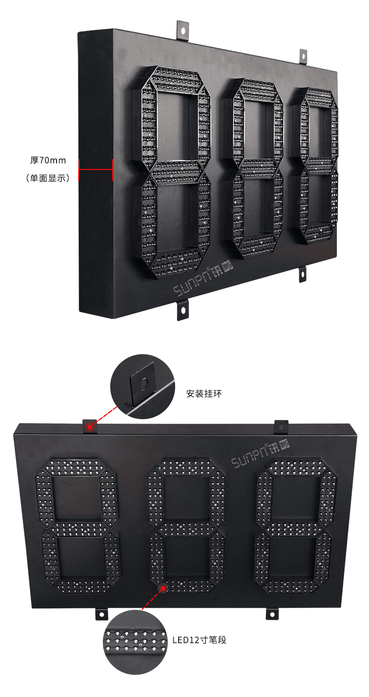 剩余車位誘導LED屏 剩余車位誘導LED屏