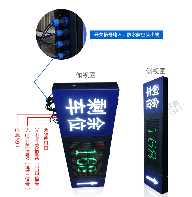 停車場車位引導(dǎo)系統(tǒng)產(chǎn)品實拍 停車場車位引導(dǎo)系統(tǒng)產(chǎn)品實拍