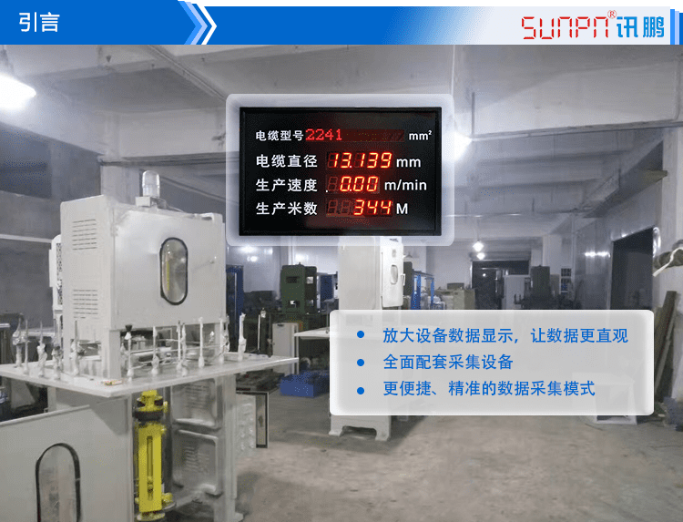 線纜線徑通訊顯示屏產品引言 線纜線徑通訊顯示屏產品引言