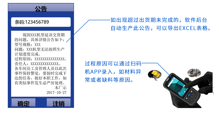 MES系統手持終端功能說明 MES系統手持終端功能說明