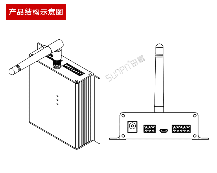 工業(yè)數(shù)據(jù)采集器產(chǎn)品結(jié)構(gòu)圖 工業(yè)數(shù)據(jù)采集器產(chǎn)品結(jié)構(gòu)圖