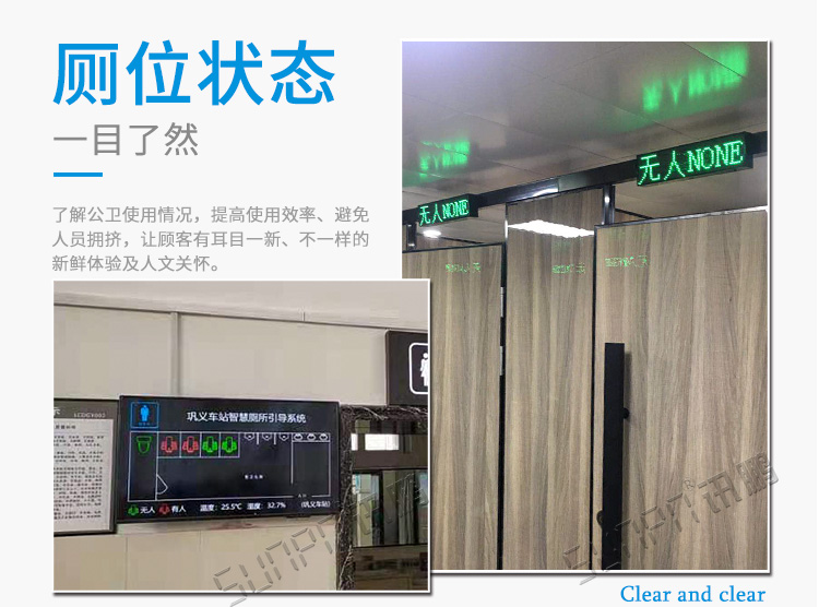 智慧廁所顯示屏方案介紹 智慧廁所顯示屏方案介紹