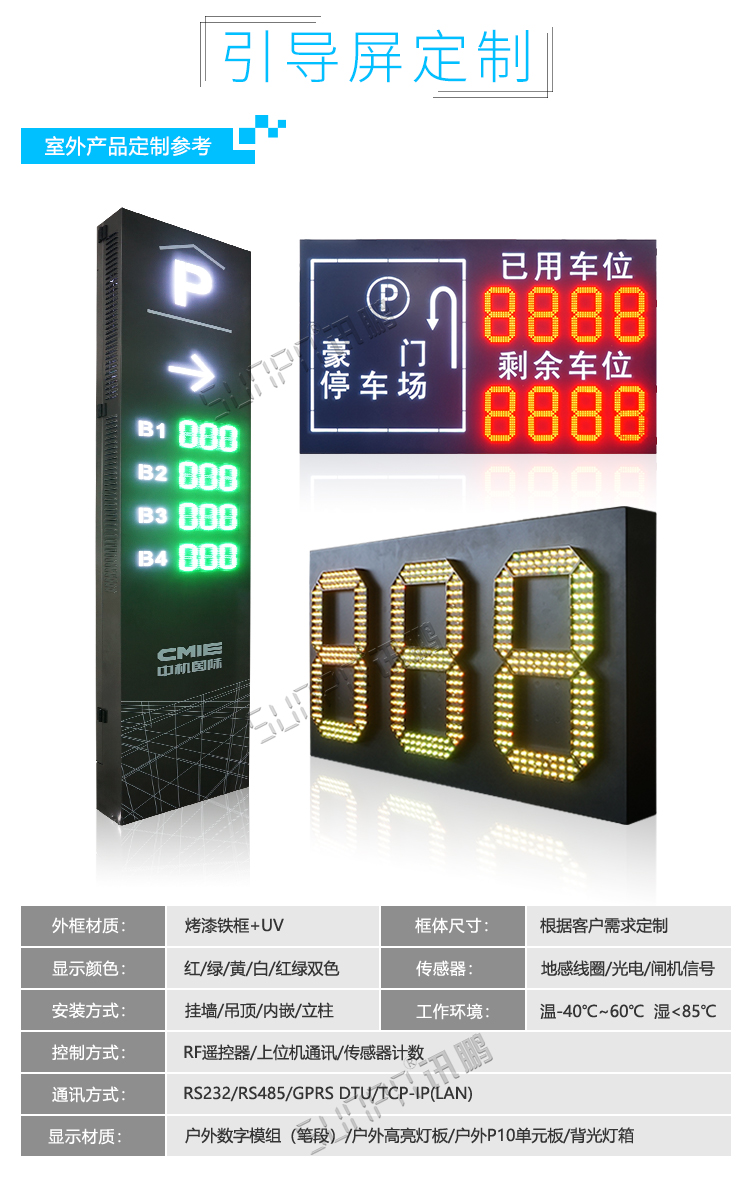 車(chē)位顯示屏誘導(dǎo)系統(tǒng)定制指導(dǎo) 車(chē)位顯示屏誘導(dǎo)系統(tǒng)定制指導(dǎo)