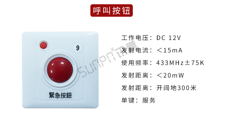 無(wú)線緊急求助系統(tǒng)產(chǎn)品參數(shù) 無(wú)線緊急求助系統(tǒng)產(chǎn)品參數(shù)