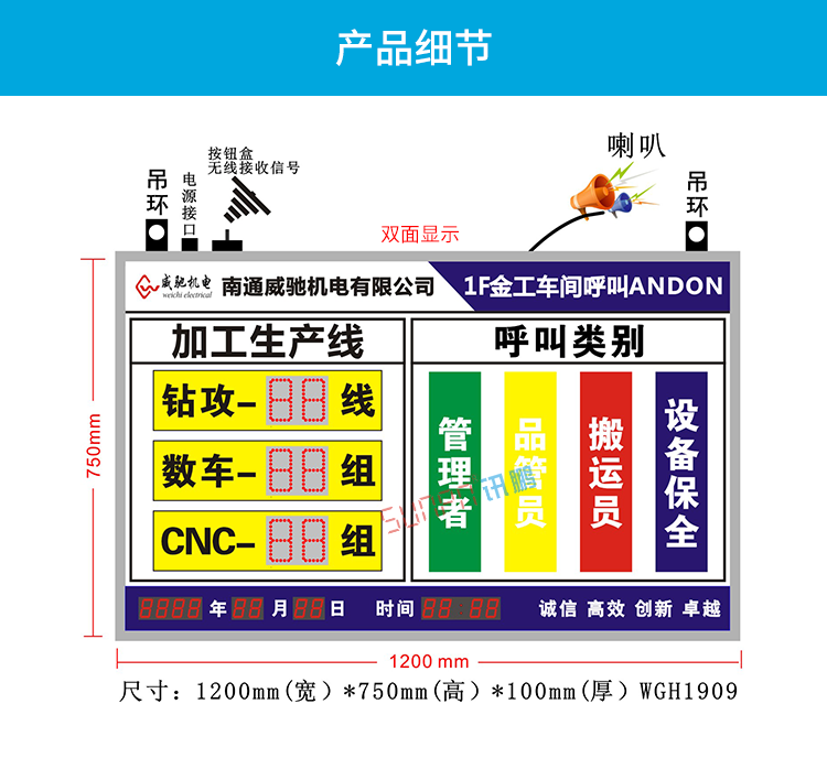 車間呼叫系統(tǒng)產(chǎn)品細(xì)節(jié) 車間呼叫系統(tǒng)產(chǎn)品細(xì)節(jié)