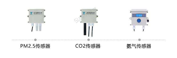 環境數據顯示屏傳感器介紹 環境數據顯示屏傳感器介紹
