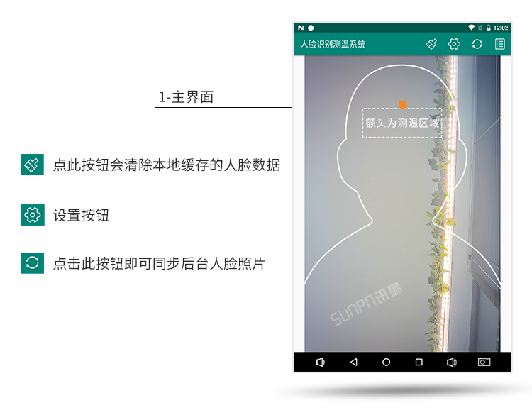 人臉識別測溫一體機軟件介紹 人臉識別測溫一體機軟件介紹