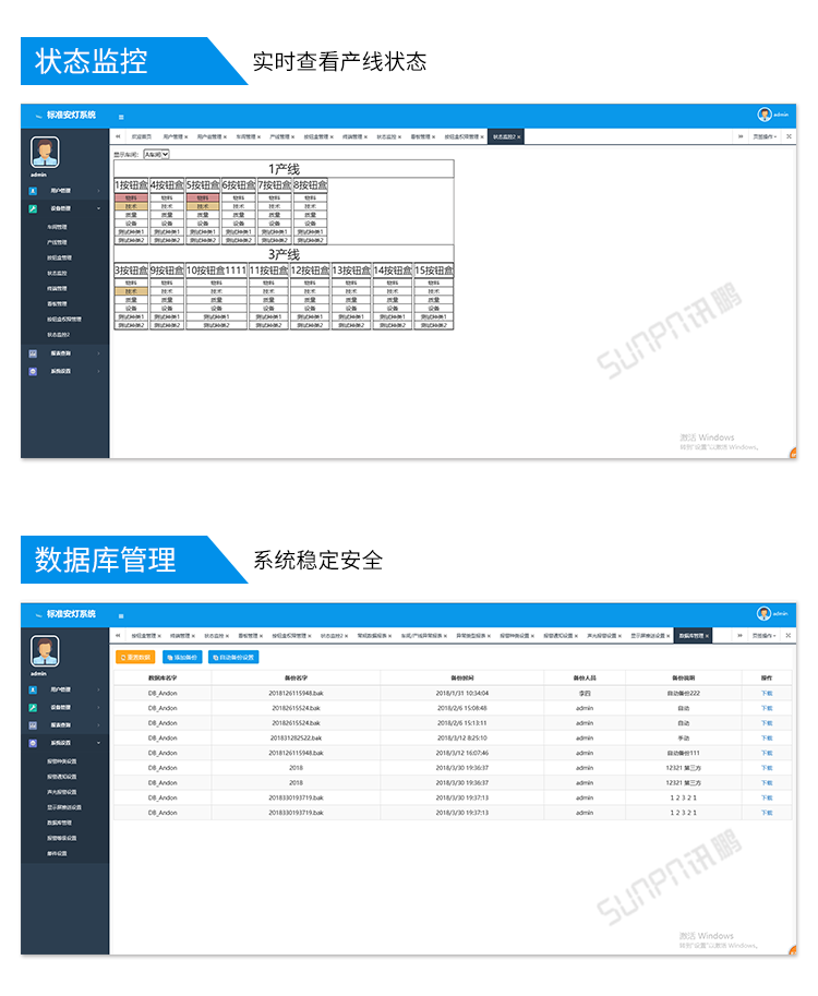 訊鵬安燈系統客戶端功能說明 訊鵬安燈系統客戶端功能說明