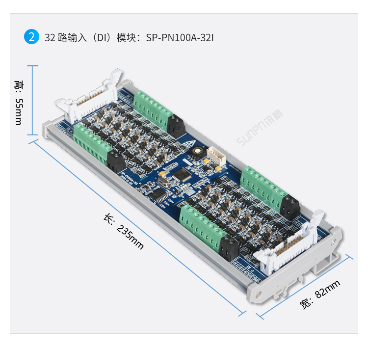 Profinet遠程IO模塊尺寸參考 Profinet遠程IO模塊尺寸參考
