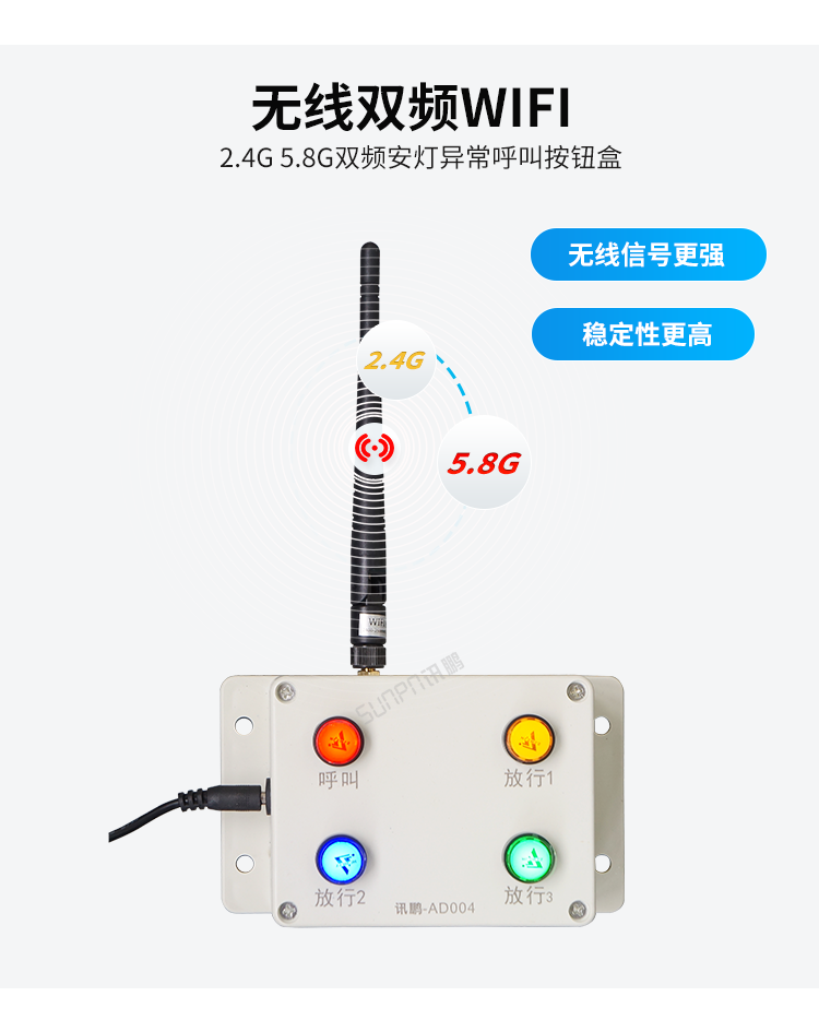 AGV物料小車wifi呼叫器無線雙頻 AGV物料小車wifi呼叫器無線雙頻