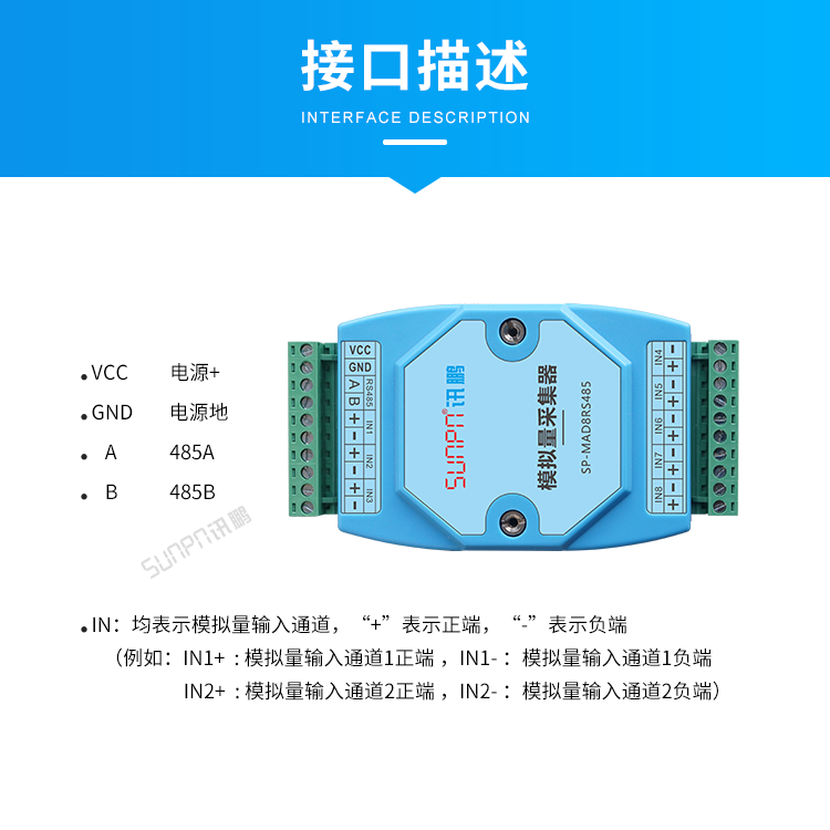 模擬量數據采集器-接口描述 模擬量數據采集器-接口描述