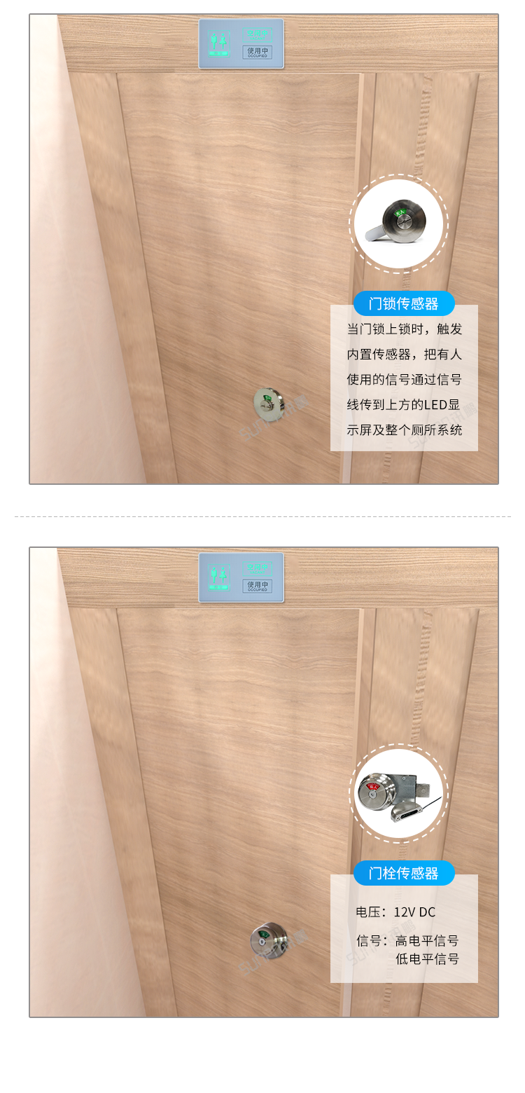 智慧公廁系統-采集方式 智慧公廁系統-采集方式
