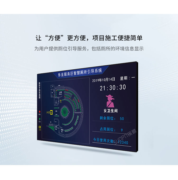 智慧廁所引導系統-產品介紹 智慧廁所引導系統-產品介紹